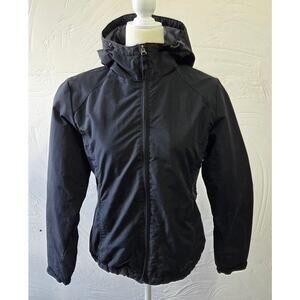Eddie Bauer Black Fall / Winter Zip Up Jacket Woman's Size Small
